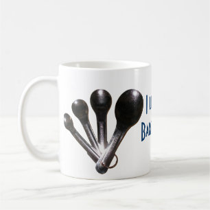 "I Like to Bake Stuff" Measuring Spoons Mug