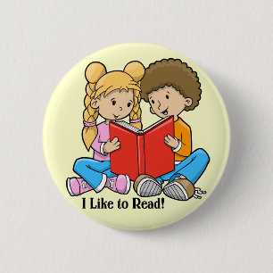 I Like to Read button