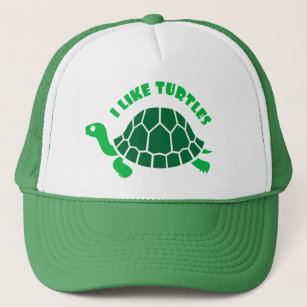 I Like Turtles Hat