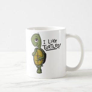 I Like Turtles Mug