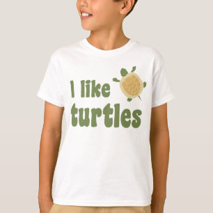 I Like Turtles T-Shirt
