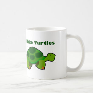 I Like Turtles - White 11 oz Classic White Mug Coffee Mug