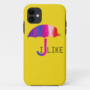 I Like Umbrella iPhone 11 Case