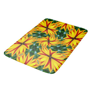 I Like Unique Flowers Bath Mat