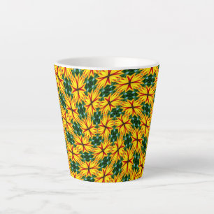 I Like Unique Flowers Latte Mug