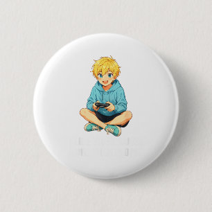 I Like Video Games More Than People Funny Gamer An 6 Cm Round Badge