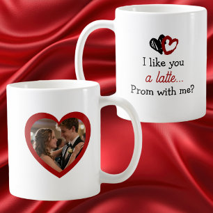 I Like you A Latte Promposal Photo Coffee Mug