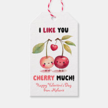 I Like You Cherry Much Classroom Valentine's Day