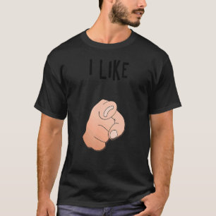 I Like You Hand  Irony & Satire For Nerds  Point@u T-Shirt