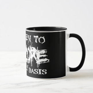 I Listen To Grindcore Mug