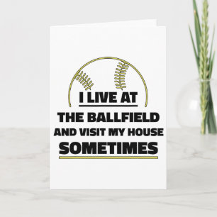 I Live At The Llfield Visit My House Sometimes Sof Card