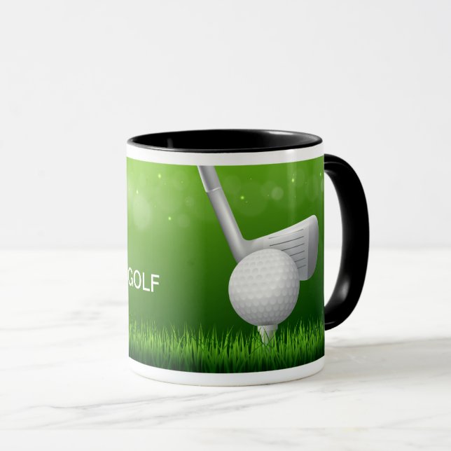 I Live For Golf Mug (Front Right)