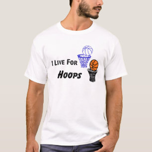 I Live For Hoops Men's Tee