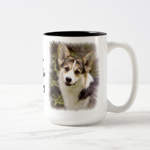 I LIVE THE LIFE OF RILEY Two-Tone COFFEE MUG