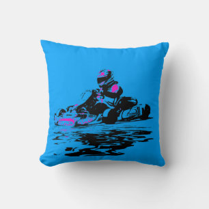 I Live to Kart - Go Kart Racer    Cushion