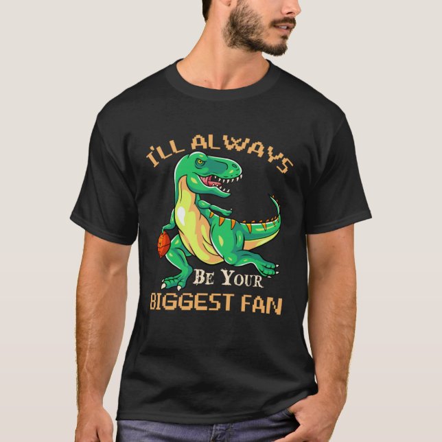 I ll Always Be Your Biggest Fan Baketball Mom Moth T-Shirt (Front)
