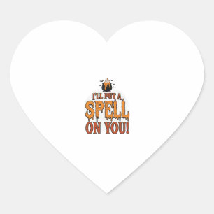 I’ll Put a Spell on You Halloween Cauldron Shirt_1 Heart Sticker