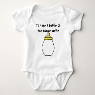 I’ll take a bottle of the house white - yellow baby bodysuit