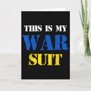 I’ll Wear The Costume When This War Is Over T Shir Card
