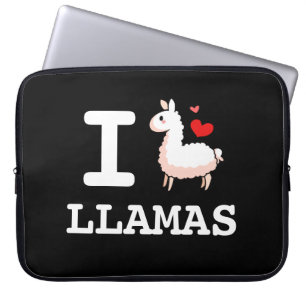 I Llama Llamas Laptop Sleeve