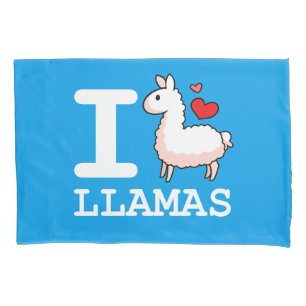 I Llama Llamas Pillowcase