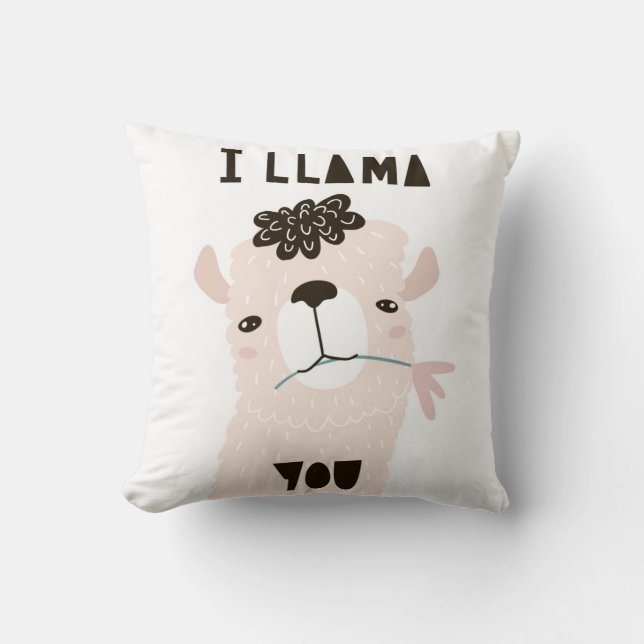 I Llama You Cushion (Front)