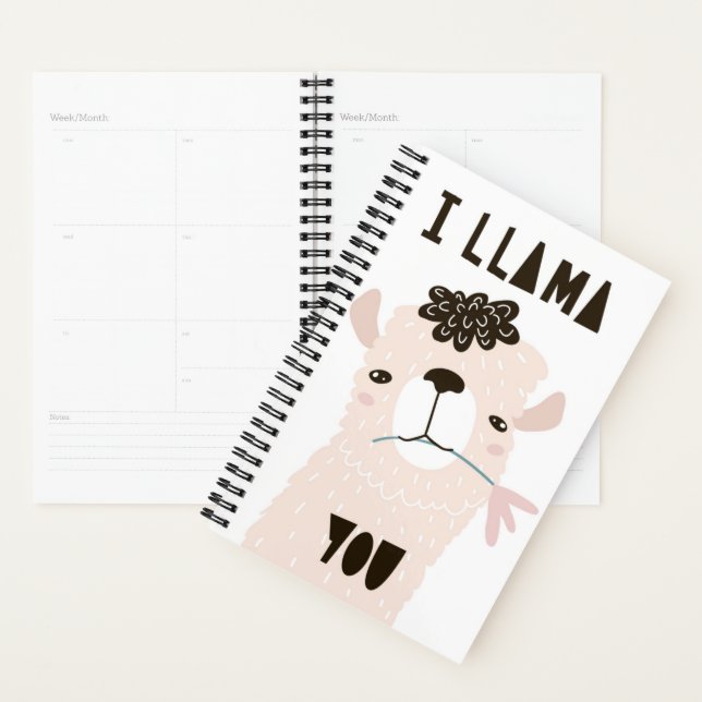 I Llama You Planner (Display)