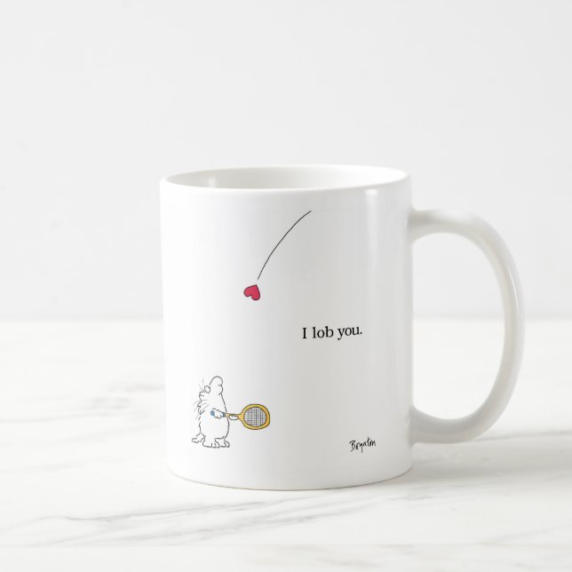 I LOB YOU by Sandra Boynton Coffee Mug (Right)
