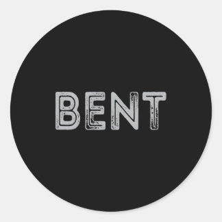 I Look Better Bent Over A Book Book Classic Round Sticker