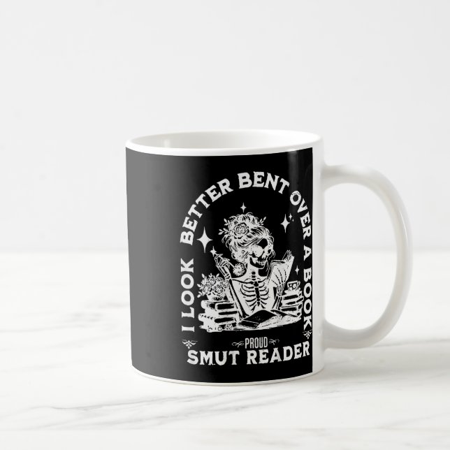 I Look Better Bent Over A Book  Coffee Mug (Right)