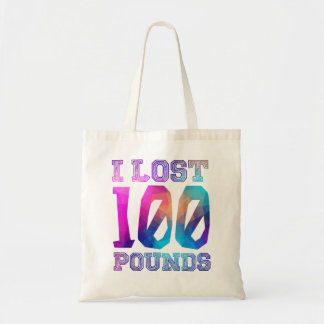 I Lost 100 Pounds - Proud Weightloss Announcement  Tote Bag