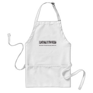 I lost 10kg in two weeks standard apron