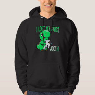 I Lost My First Tooth Dinosaur Tooth Fairy Teeth Hoodie