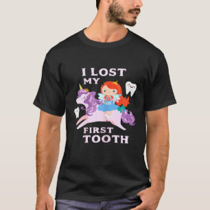I Lost My First Tooth Shirt Baby Teeth Out Fairy U