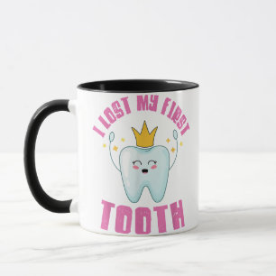 I Lost My First Tooth Teeth Out Kids Gift  Mug