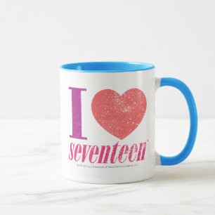 I Love 17 Mug
