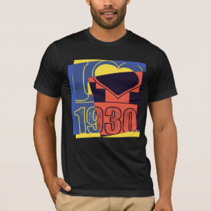 I love 1930 - Pop art Vintage T-Shirt