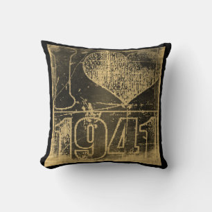 I love 1941 - Vintage Pillow