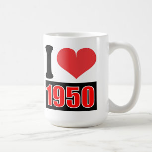 I love 1950 - Mugs
