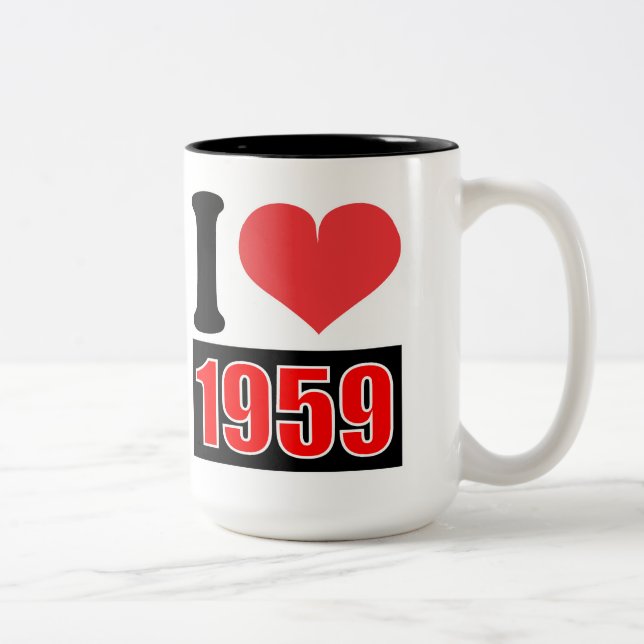 I love 1959 - Mugs (Right)