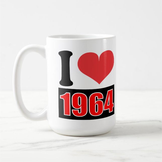 I love 1964 - Mugs (Left)