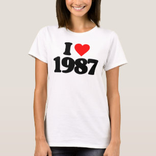 I LOVE 1987 T-Shirt