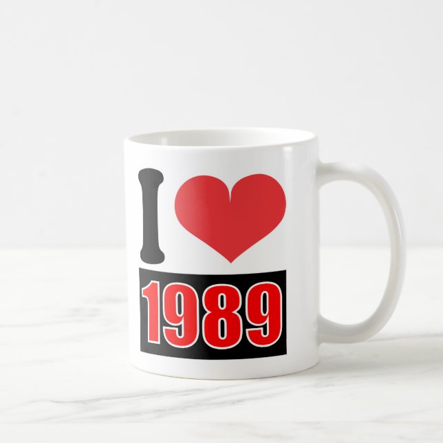 I love 1989 - Mugs (Right)
