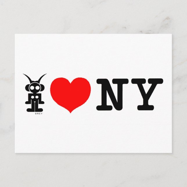 I LOVE .1LOVE POSTCARD (Front)