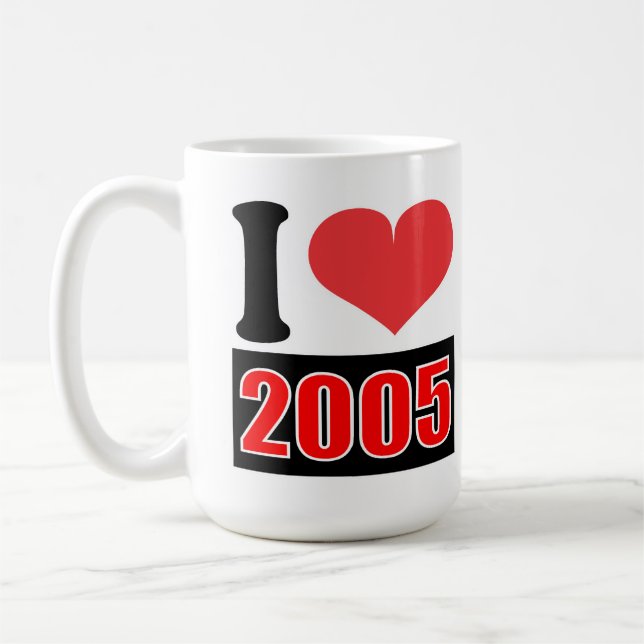 I love 2005 - Mugs (Left)