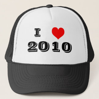 i love 2010 trucker hat
