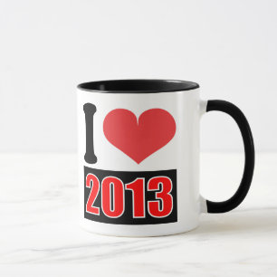 I love 2013 - Mugs