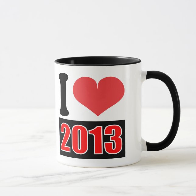 I love 2013 - Mugs (Right)
