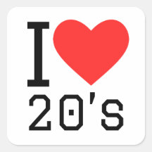 I love 20s