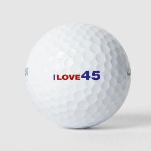 I Love 45 Golf Balls